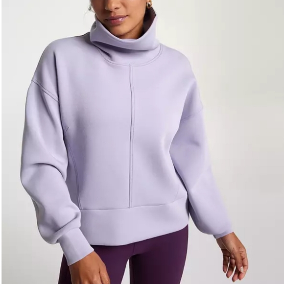 CALIA by Carrie Underwood Tops - (SOLD)New CALIA Soft Scuba Funnel Neck Sweatshirt